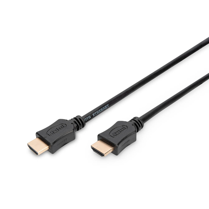Artikelbild für DIGITUS HDMI Typ A-Stecker Kabel AK-330107-100-S 10,0 m schwarz, 1 St., Artikelnummer 468486