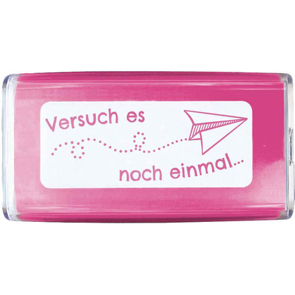 Artikelbild 2 für COLOP NIO School Motivstempel Versuch es 3,8 x 1,4 cm, 1 St., Artikelnummer 620009