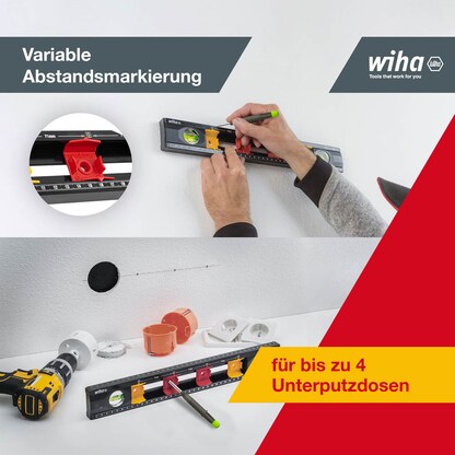 Artikelbild 5 für Wiha 42074 Wasserwaage Metall 40,0 cm, Artikelnummer 717169