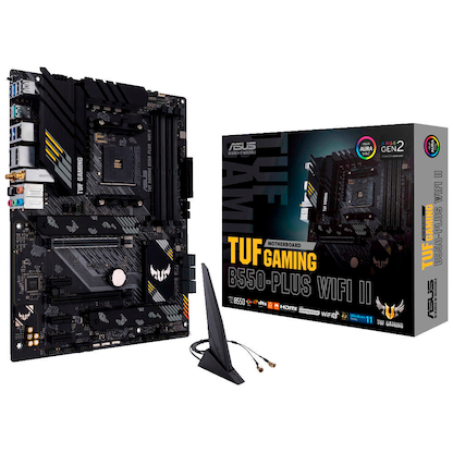 Artikelbild für ASUS TUF Gaming B550+ WiFi Mainboard, AM4, ATX, B550, 128, Artikelnummer 685477