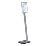 Artikelbild 1 für DURABLE Infoständer silber DIN A4 36,5 x 109,0 x 80,0 cm, 1 St., Artikelnummer 188305