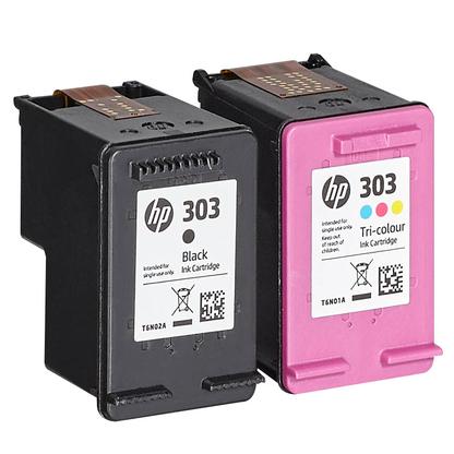 Artikelbild 3 für HP 303(3YM92AE) schwarz, color Druckerpatronen, 2er-Set, Artikelnummer 620620