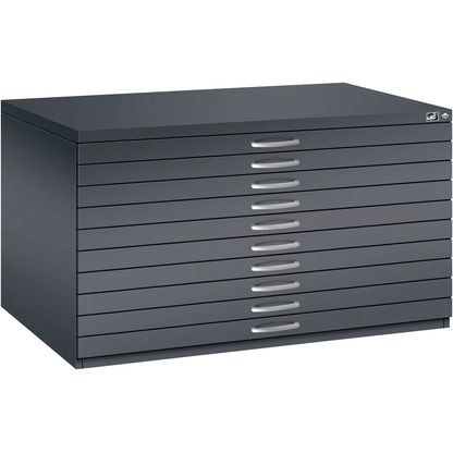 Artikelbild 3 für CP 7200 Planschrank schwarzgrau 10 Schubladen 135,0 x 96,0 x 76,0 cm, 1 St., Artikelnummer 682056