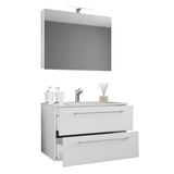 Artikelbild 1 für VCM my bath Badmöbel-Set 3-teilig Badinos 914330 weiß 60,0 x 46,0 x 50,0 cm, Artikelnummer 388787