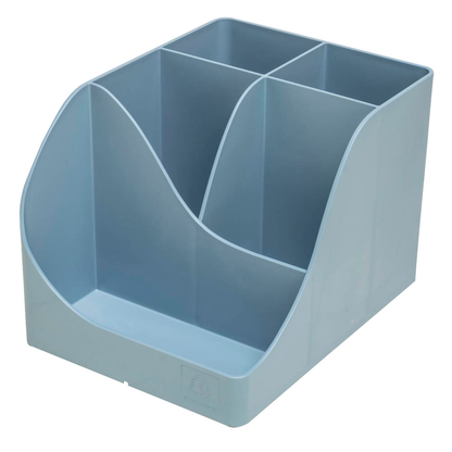 Artikelbild 2 für Exacompta Stiftehalter Pen Wave blaugrau Polystyrol 5 Fächer 11,0 x 12,0 x 16,0 cm, Artikelnummer 696999