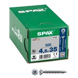 Artikelbild 1 für SPAX® Universalschrauben Z2 Senkkopf WIROX 1081010450355 4,5 mm x 35 mm, 500 St., Artikelnummer 393969