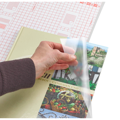 Artikelbild 2 für folia Bucheinbandfolie selbstklebend transparent 45,0 cm x 2,0 m, Artikelnummer 156303