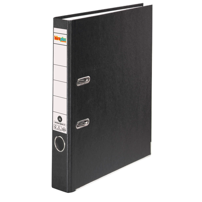 Artikelbild für büroplus Ordner schwarz Karton 5,0 cm DIN A4, 1 St., Artikelnummer 154492