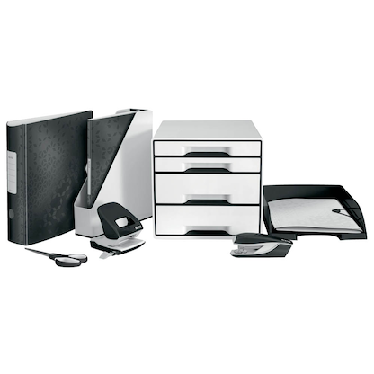 Artikelbild 3 für LEITZ WOW Sichtbuch DIN A4, 40 Hüllen schwarz-metallic, 1 St., Artikelnummer 906805