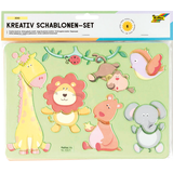 Artikelbild 1 für folia Zeichenschablonen-Set farbsortiert, Artikelnummer 314734