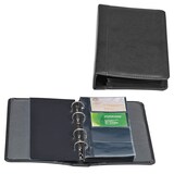 Artikelbild 1 für Alassio Visitenkarten-Ringbuch schwarz, 1 St., Artikelnummer 462820