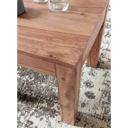 Artikelbild 6 für WOHNLING Couchtisch quadratisch Massivholz akazie 45,0 x 45,0 x 40,0 cm, 1 St., Artikelnummer 904914