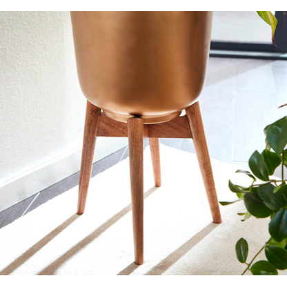 Artikelbild 3 für WOHNLING Pflanzenständer-Set Metall, Ø 31,0/25,0 cm gold, 2 St., Artikelnummer 166289