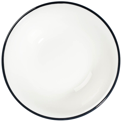 Artikelbild 3 für ID Fine Schalen Modest Black Lona weiß Ø 16,0 cm, 12 St., Artikelnummer 633962