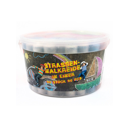 Artikelbild 2 für Straßenmalkreide farbsortiert 50 St., Artikelnummer 675599