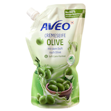 Artikelbild 1 für AVEO CREMESEIFE OLIVE Flüssigseife Nachfüllpackung 500 ml, Artikelnummer 972197