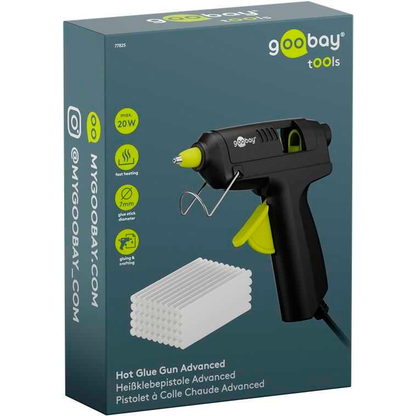 Artikelbild 6 für goobay 77825 Advanced, 20 W Heißklebepistole-Set schwarz, grün, 1 St., Artikelnummer 779577