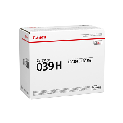 Artikelbild 2 für Canon 039H BK schwarz Toner, Artikelnummer 334040