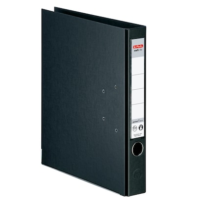 Artikelbild 2 für herlitz maX.file protect plus Ordner schwarz Kunststoff 5,0 cm DIN A4, 1 St., Artikelnummer 138305