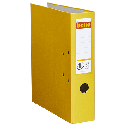 Artikelbild 6 für bene No.1 Power Ordner gelb Kunststoff 8,0 cm DIN A4, 1 St., Artikelnummer 420034