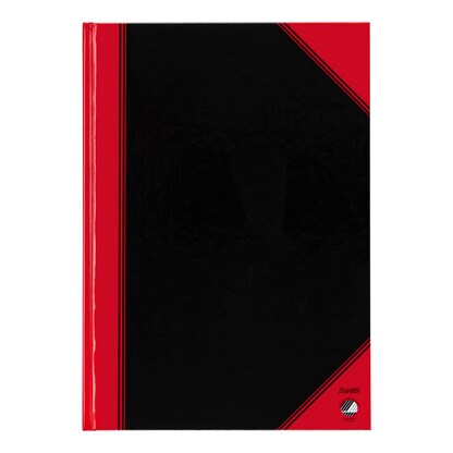 Artikelbild 5 für Bantex Notizbuch Chinakladde DIN A4 liniert, schwarz/rot Hardcover 192 Seiten, 1 St., Artikelnummer 429391