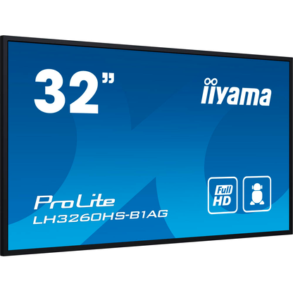 Artikelbild für iiyama PROLITE LH3260HS-B1AG LED-Display, schwarz, 80,0 cm (32,0 Zoll), Artikelnummer 540619