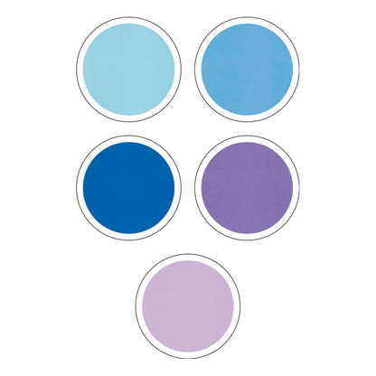 Artikelbild 3 für folia Moosgummi TON IN TON blau 10 Blatt, Artikelnummer 776079