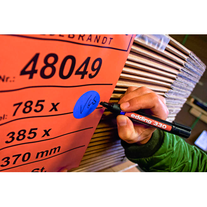 Artikelbild 12 für edding 330 Permanentmarker farbsortiert 1,0 - 5,0 mm, 4 St., Artikelnummer 338835