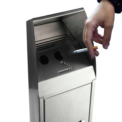 Artikelbild 5 für SPRINTIS Standaschenbecher silber, 1 St., Artikelnummer 794816