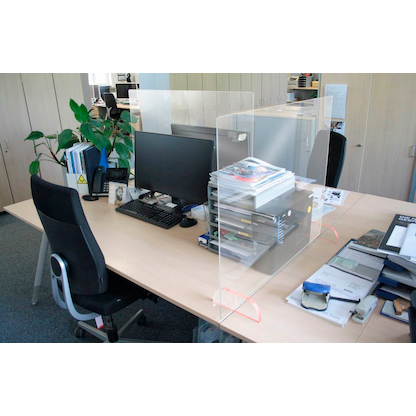 Artikelbild 2 für EICHNER Spuckschutz, transparent 100,0 x 66,0 cm, 1 St., Artikelnummer 213803