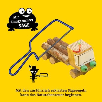 Artikelbild 6 für KOSMOS Experimentierkasten Outdoor Sägen und Gestalten mehrfarbig, Artikelnummer 820371