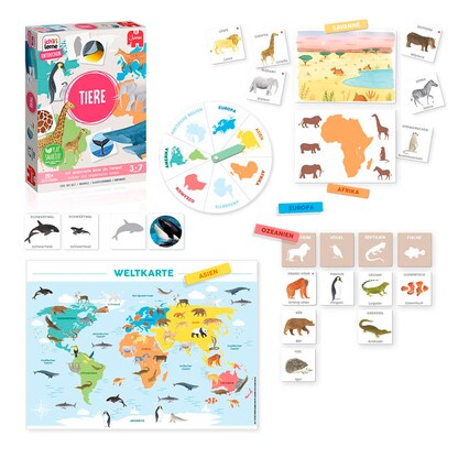 Artikelbild für Jumbo Ich Lerne Entdecken Tieren Lernspiel, 1 St., Artikelnummer 120166