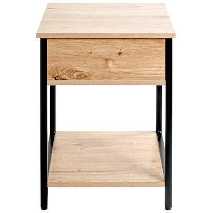 Artikelbild 8 für HAKU Möbel Beistelltisch quadratisch Spanplatte bergen-eiche 40,0 x 40,0 x 55,0 cm, 1 St., Artikelnummer 142389