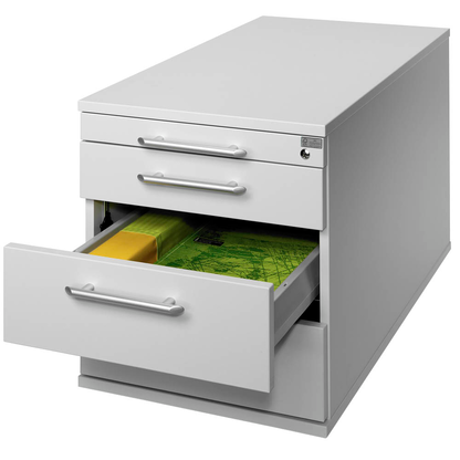 Artikelbild 7 für HAMMERBACHER Solid TC30 Rollcontainer lichtgrau 4 Auszüge 42,8 x 80,0 x 51,2 cm, Artikelnummer 293391