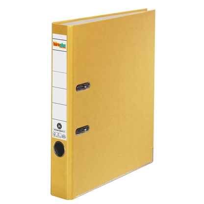 Artikelbild für büroplus Ordner gelb Karton 5,0 cm DIN A4, 1 St., Artikelnummer 154559