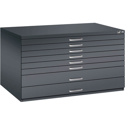 Artikelbild 3 für CP 7200 Planschrank schwarzgrau 8 Schubladen 135,0 x 96,0 x 76,0 cm, 1 St., Artikelnummer 682082