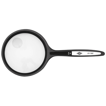 Artikelbild 2 für WEDO Lupe schwarz 2,5-fach und 5-fach, Ø 4,8 cm, Artikelnummer 564494