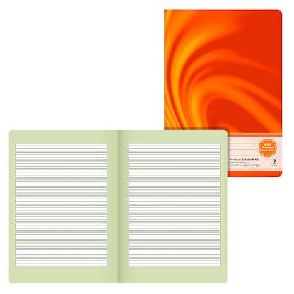 Artikelbild für BRUNNEN Schulheft Vivendi Lineatur 2 liniert DIN A5 ohne Rand, 16 Blatt, 1 St., Artikelnummer 602654