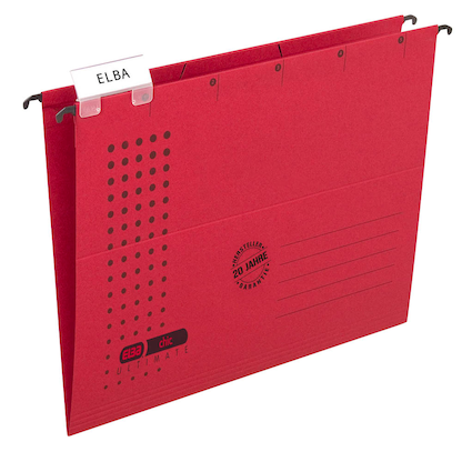 Artikelbild für ELBA Hängemappen chic ULTIMATE rot, 5 St., Artikelnummer 602102