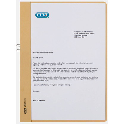 Artikelbild für ELBA Klemmhefter chamois, 50 St., Artikelnummer 750842