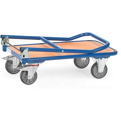 Artikelbild 3 für fetra Transportwagen klappbar 1154 blau 62,0 x 99,5 x 96,5 cm bis 250,0 kg, Artikelnummer 746059