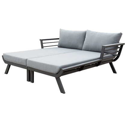 Artikelbild für Garden Pleasure Sonnenliege DELIA grau Aluminium, Artikelnummer 379997