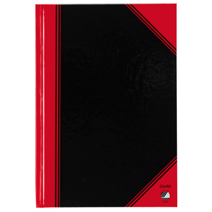 Artikelbild 5 für Bantex Notizbuch Chinakladde DIN A5 liniert, schwarz/rot Hardcover 192 Seiten, 1 St., Artikelnummer 429516