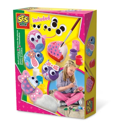 Artikelbild 2 für SES Creative® Bastelset Steine bemalen mehrfarbig, Artikelnummer 110807