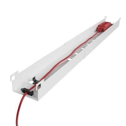 Artikelbild 5 für ith möbel Kabelkanal 86,8 - 143,7 cm weiß, Artikelnummer 129177