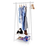 Artikelbild 1 für SONGMICS Kleiderständer HSR05W weiß Metall 87,5 x 155,0 cm, Artikelnummer 291494