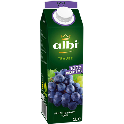 Artikelbild für albi® Direktsaft Traube 1,0 l, Artikelnummer 422539