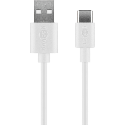 Artikelbild 4 für goobay Ladekabel mit Adapter weiß, Kabellänge: 1,0 m, 5 Watt, Artikelnummer 557209
