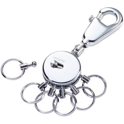 Artikelbild 3 für TROIKA® Schlüsselanhänger PATENT silber, Artikelnummer 666137