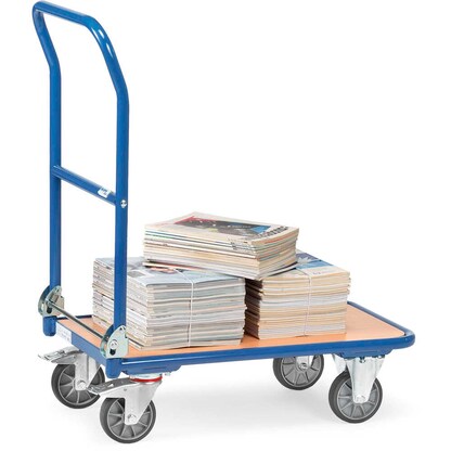 Artikelbild für fetra Transportwagen klappbar 1154 blau 62,0 x 99,5 x 96,5 cm bis 250,0 kg, Artikelnummer 746059